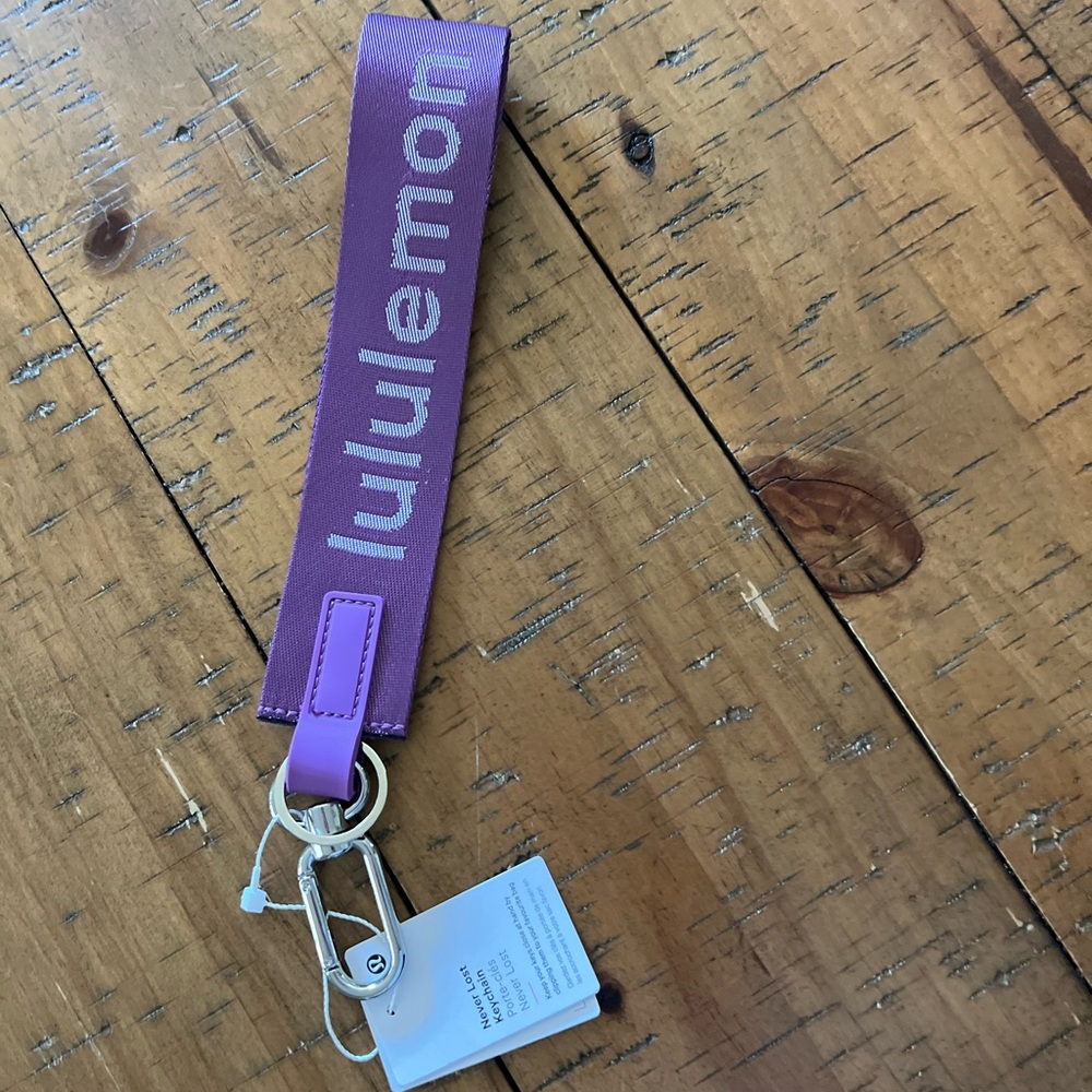 lululemon athletica Purple Keychain Accessory